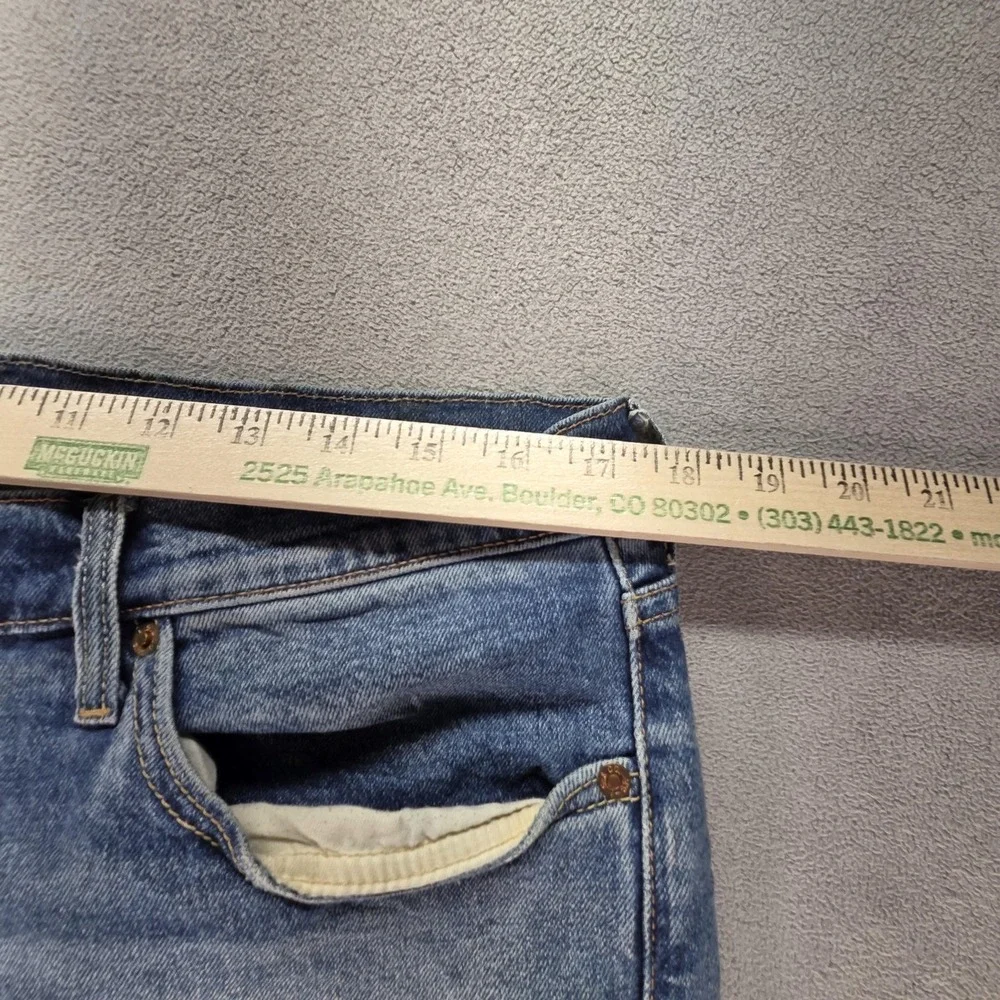 Levis 511 Jeans Mens Selvedge‎ Blue Med Wash Slim Fits 34x29